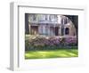 Wisteria on Gazebo Across from Park, Savannah, Georgia, USA-Julie Eggers-Framed Photographic Print