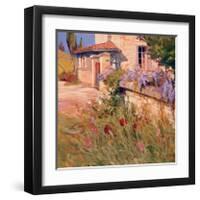 Wisteria Wall-Philip Craig-Framed Giclee Print