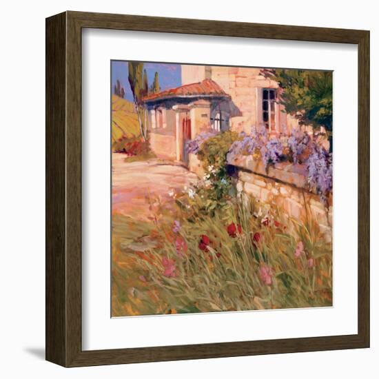 Wisteria Wall-Philip Craig-Framed Giclee Print