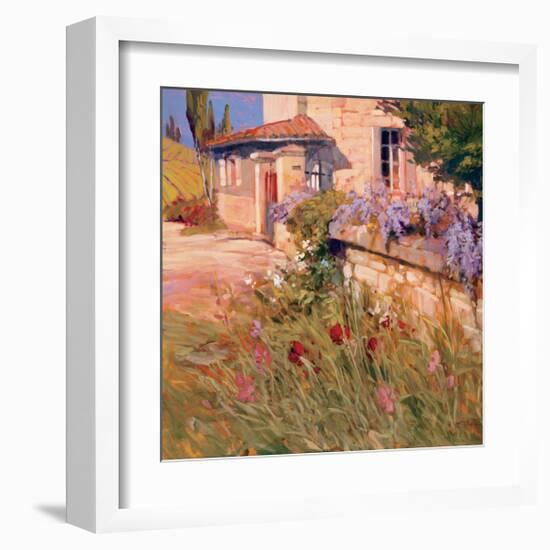 Wisteria Wall-Philip Craig-Framed Giclee Print