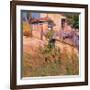 Wisteria Wall-Philip Craig-Framed Giclee Print