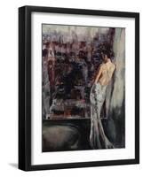 Wistful Gaze-Laurel Lehman-Framed Art Print