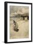 Witch and Cat-Arthur Rackham-Framed Photographic Print