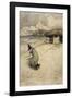 Witch and Cat-Arthur Rackham-Framed Photographic Print