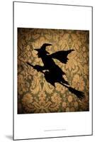 Witch and Damask-Vision Studio-Mounted Art Print