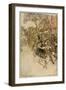 Witch Arrested-Arthur Rackham-Framed Art Print