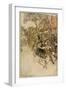 Witch Arrested-Arthur Rackham-Framed Art Print