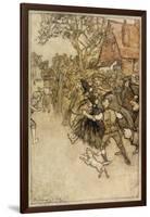 Witch Arrested-Arthur Rackham-Framed Art Print