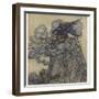 Witch Brews Storm-Arthur Rackham-Framed Photographic Print