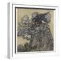 Witch Brews Storm-Arthur Rackham-Framed Photographic Print