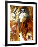 Witch Burning detail-jocasta shakespeare-Framed Giclee Print