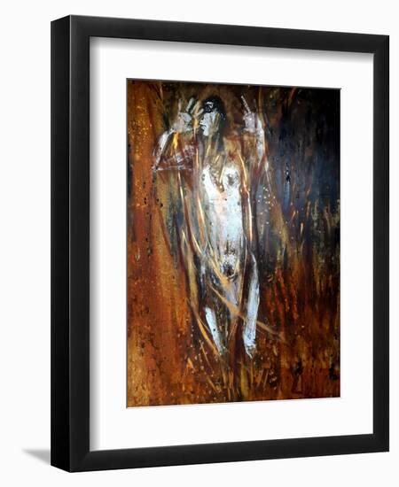 Witch Burning-jocasta shakespeare-Framed Giclee Print