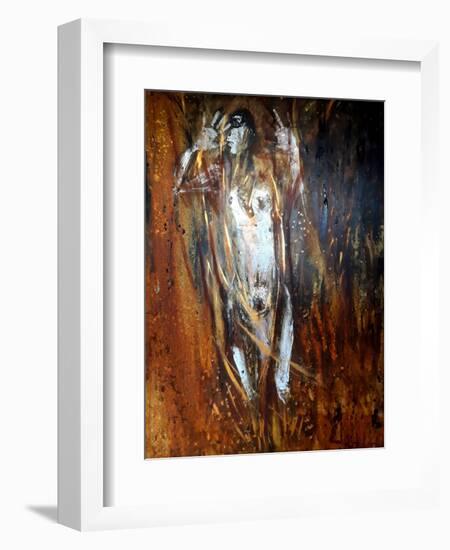 Witch Burning-jocasta shakespeare-Framed Giclee Print