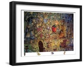 Witch Christmas-Francois Ruyer-Framed Giclee Print