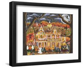 Witch Crafted Boneyard Candy Corn-Cheryl Bartley-Framed Premium Giclee Print