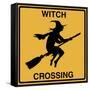 Witch Crossing-Tina Lavoie-Framed Stretched Canvas