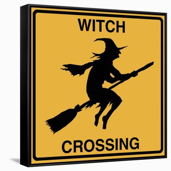 Witch Crossing-Tina Lavoie-Framed Stretched Canvas