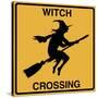 Witch Crossing-Tina Lavoie-Stretched Canvas