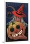 Witch Holding a Pumpkin-Bettmann-Framed Giclee Print