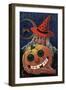 Witch Holding a Pumpkin-Bettmann-Framed Giclee Print