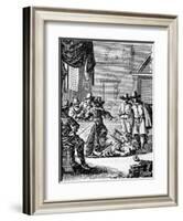 Witch Possessed 17C-Abraham Palingh-Framed Art Print