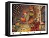 Witch Reading-Francois Ruyer-Framed Stretched Canvas
