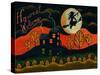 Witch's Harvest Moon Cheryl Bartley-Cheryl Bartley-Stretched Canvas