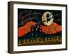 Witch's Harvest Moon Cheryl Bartley-Cheryl Bartley-Framed Giclee Print