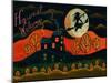 Witch's Harvest Moon Cheryl Bartley-Cheryl Bartley-Mounted Giclee Print