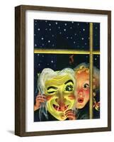 "Witch's Mask," October 31, 1942-Charles Kaiser-Framed Giclee Print