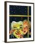 "Witch's Mask," October 31, 1942-Charles Kaiser-Framed Giclee Print