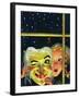 "Witch's Mask," October 31, 1942-Charles Kaiser-Framed Giclee Print