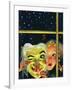 "Witch's Mask," October 31, 1942-Charles Kaiser-Framed Giclee Print