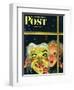 "Witch's Mask," Saturday Evening Post Cover, October 31, 1942-Charles Kaiser-Framed Giclee Print