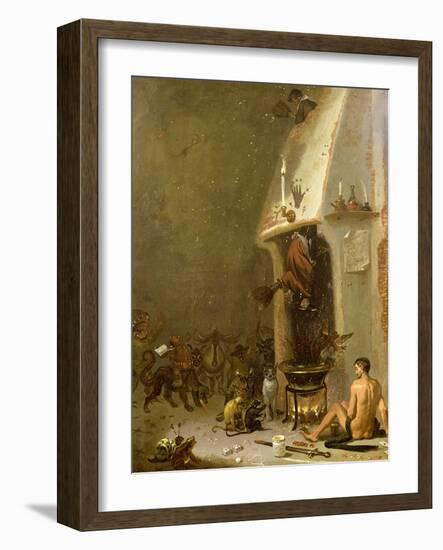 Witch's Tavern-Cornelis Saftleven-Framed Giclee Print