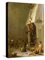 Witch's Tavern-Cornelis Saftleven-Stretched Canvas