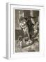 Witch Sacrifices a Child over Her Client-Martin Van Maele-Framed Photographic Print