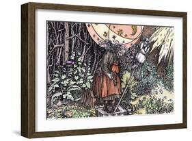 Witch, Weidlitz-Hans Weidlitz-Framed Art Print