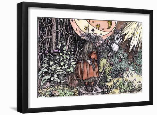 Witch, Weidlitz-Hans Weidlitz-Framed Art Print