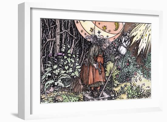 Witch, Weidlitz-Hans Weidlitz-Framed Art Print