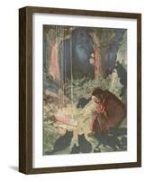 Witch Working Her Spells-Harry Rountree-Framed Photographic Print