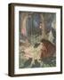 Witch Working Her Spells-Harry Rountree-Framed Photographic Print