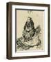 Witch-Francisco de Goya-Framed Art Print