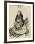 Witch-Francisco de Goya-Framed Art Print