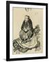 Witch-Francisco de Goya-Framed Art Print