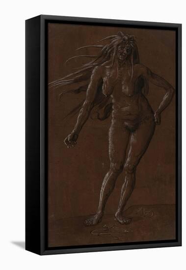Witch-Niklaus Manuel-Framed Stretched Canvas