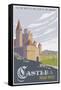 Witche’s Castle Travel-Steve Thomas-Framed Stretched Canvas