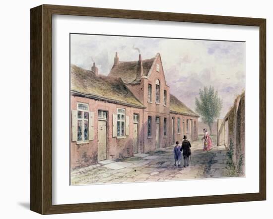 Witcher's Alms Houses Tothill Fields, 1850-Thomas Hosmer Shepherd-Framed Giclee Print