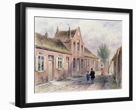Witcher's Alms Houses Tothill Fields, 1850-Thomas Hosmer Shepherd-Framed Giclee Print