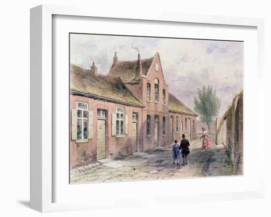 Witcher's Alms Houses Tothill Fields, 1850-Thomas Hosmer Shepherd-Framed Giclee Print